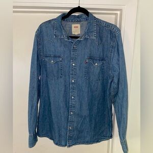 Levi Classic Western long sleeve shirt Large